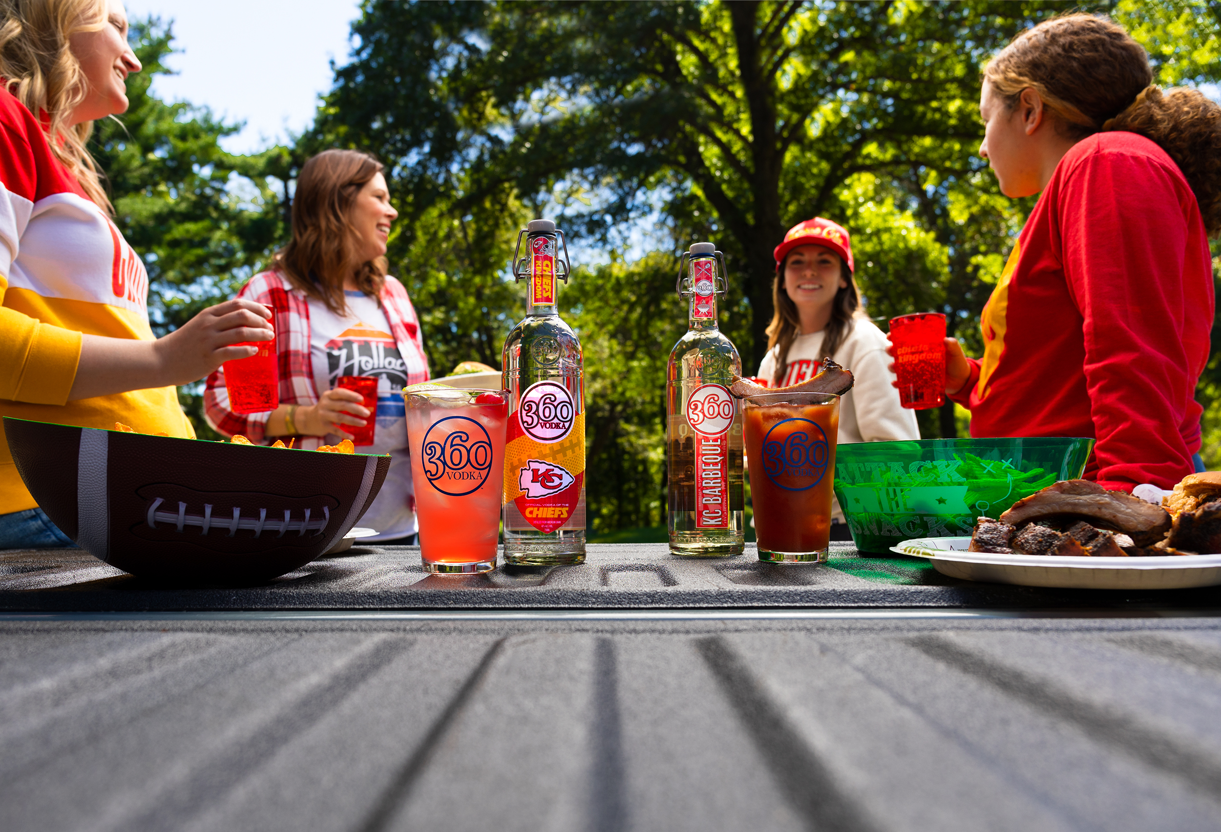 Tailgate Cocktails for Chiefs Kingdom from Holladay Distillery